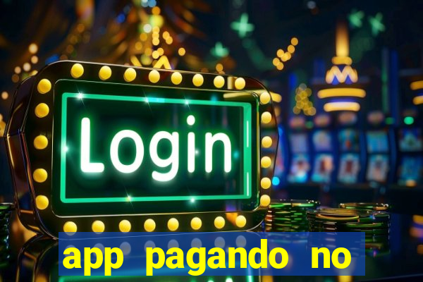 app pagando no cadastro via pix